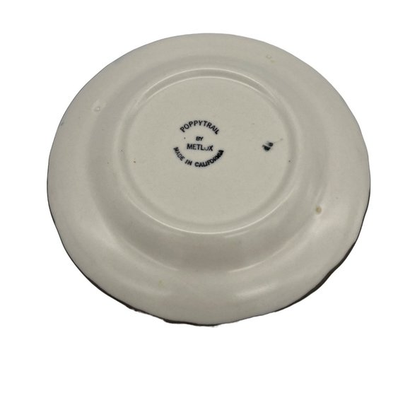 Metlox Poppytrail Sculptured Grape Pair of Bread & Butter Plates 6.5" - Picture 5 of 6